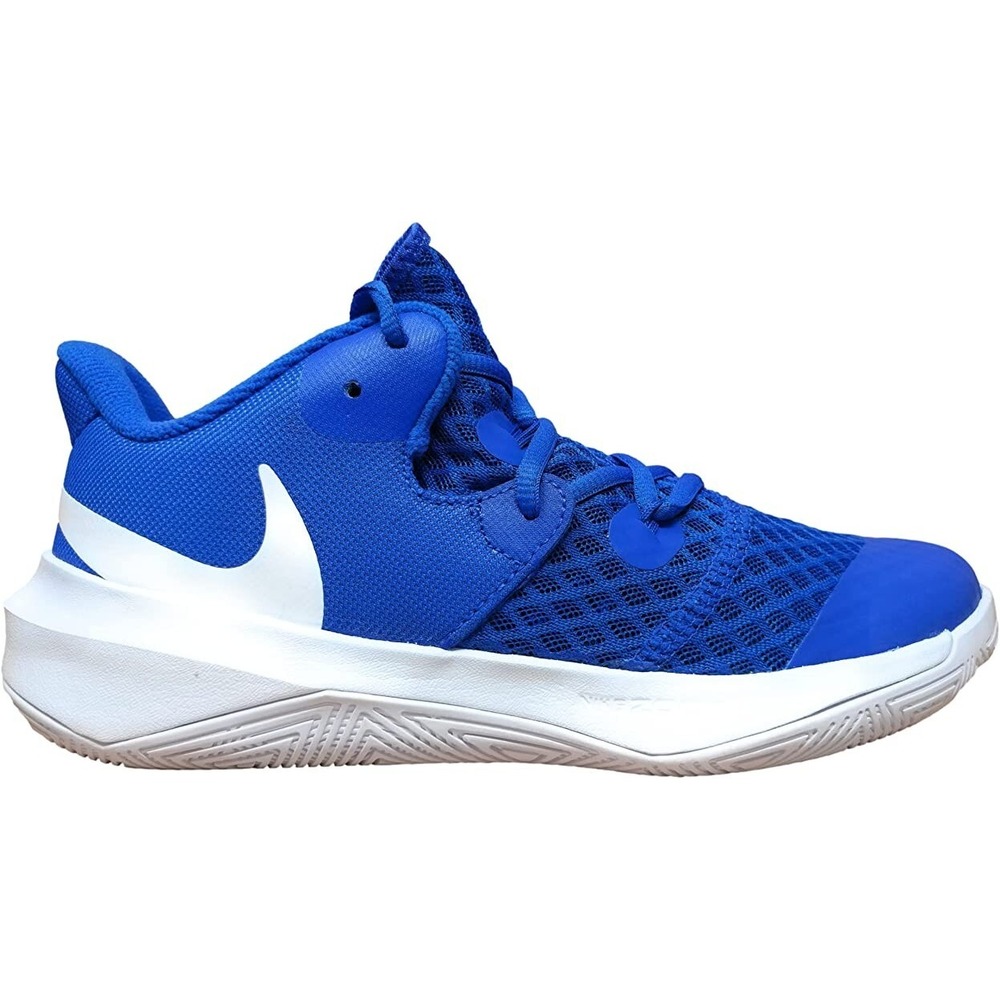 Nike Women's Zoom Hyperspeed Court Tennis Shoes CI2963-410 Game Royal White Sz 7
